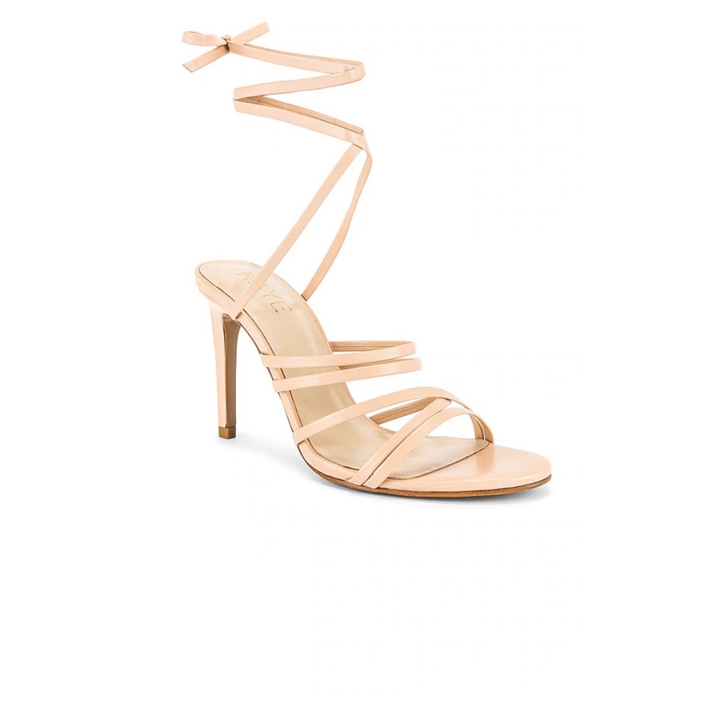 Temple Heel in Nude.